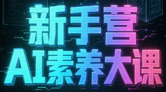 破局俱乐部·破局行动新手营AI素养大课-钱途社