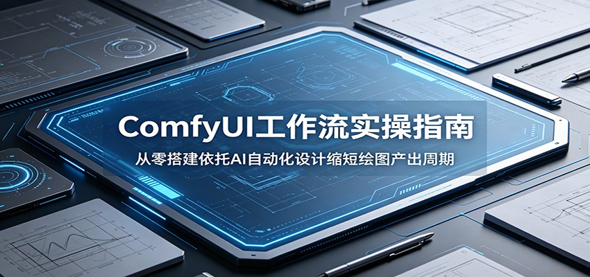 ComfyUI 工作流实操指南：从零搭建依托AI自动化设计缩短绘图产出周期-钱途社