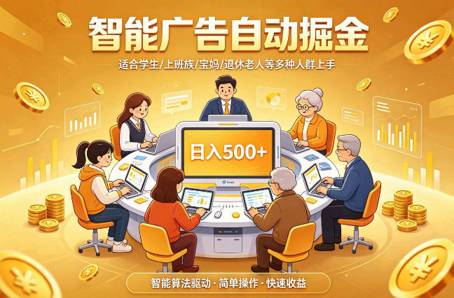2026年最好做的项目：自动掘金项目，小白轻易上手，单日轻松收入500+【揭秘】-钱途社