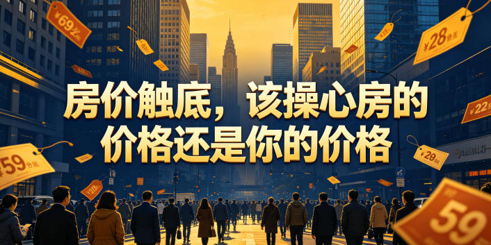 付费文章：房价触底，该操心房的价格还是你的价格-钱途社