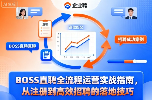 BOSS直聘全流程运营实战指南，从注册到高效招聘的落地技巧-钱途社