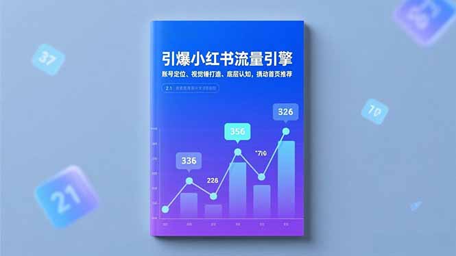 引爆小红书流量引擎，账号定位、视觉锤打造、底层认知，撬动首页推荐-钱途社