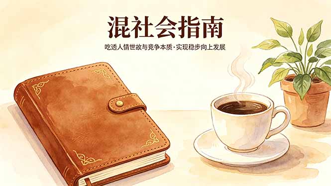 付费文章：混社会指南，吃透人情世故与竞争本质，实现稳步向上发展-钱途社