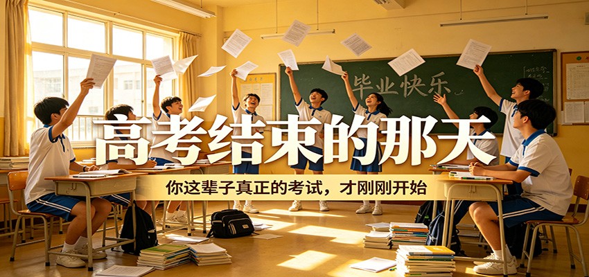 公众号付费文章《高考结束的那天，你这辈子真正的考试，才刚刚开始》-钱途社
