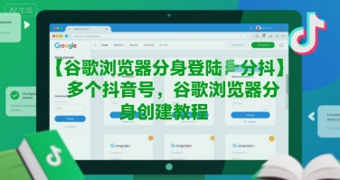 谷歌浏览器分身登陆多个抖音号,谷歌浏览器分身创建教程-钱途社