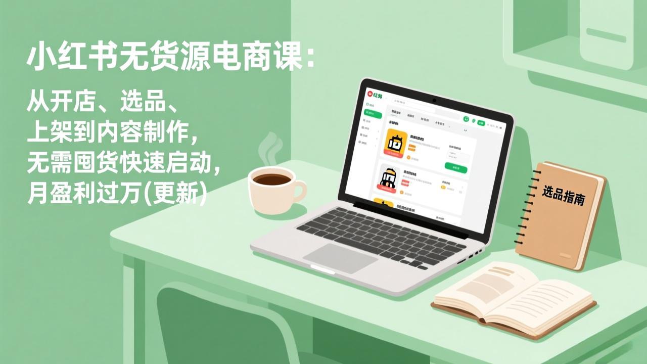 小红书无货源电商课(6月22更新-钱途社